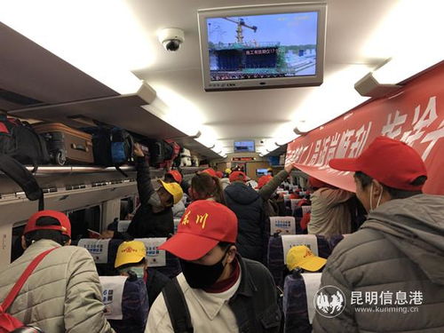 暖心 提供免费车票及食品 首趟 滇粤返岗专列 载497人奔赴广州